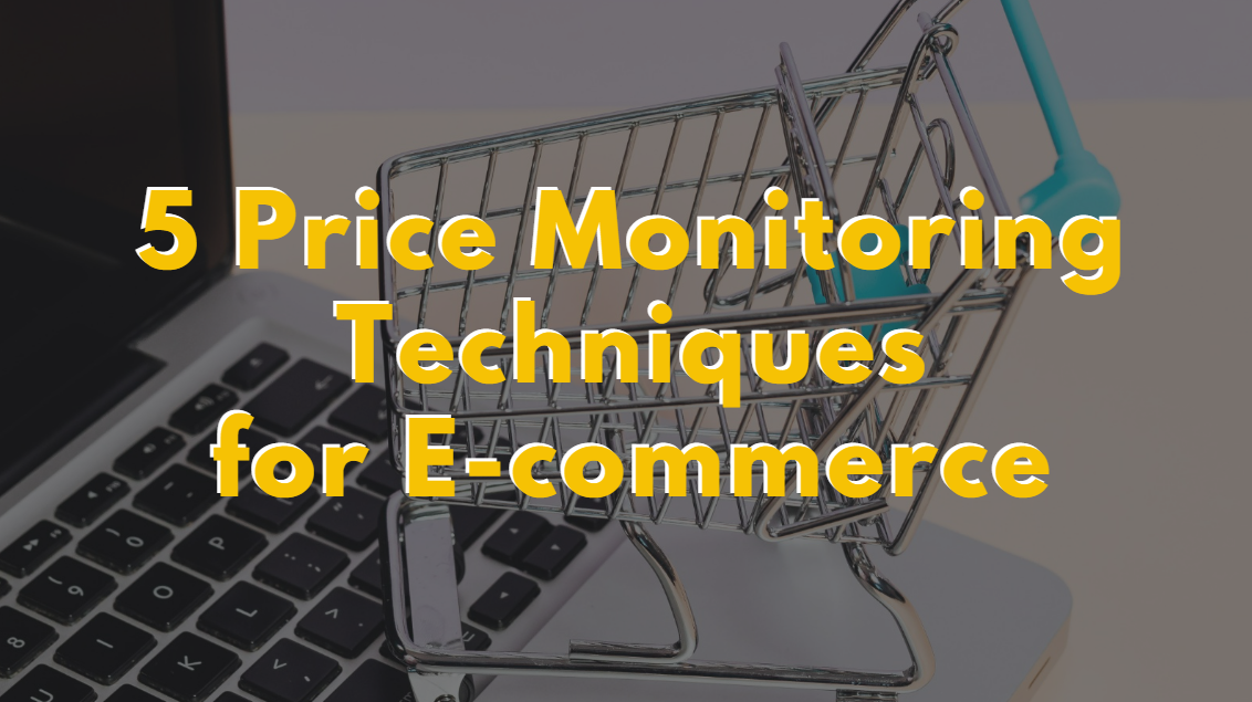 Optimizing E-commerce Strategies: 5 Price Monitoring Techniques with Web Scraping