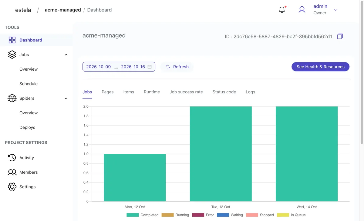 Bitmaker Cloud — Monitor, analyze & export